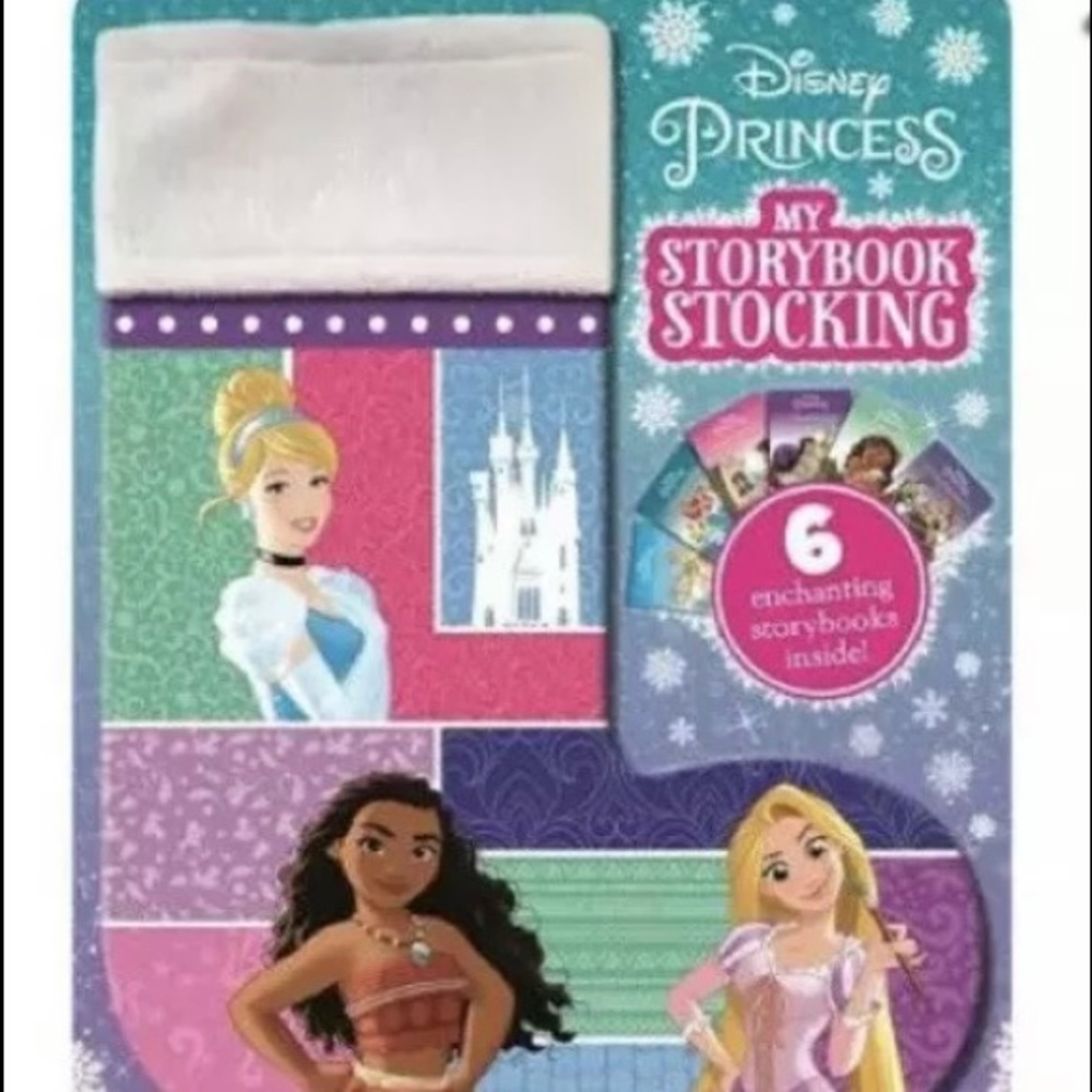Disney Princess Christmas Stocking & Books